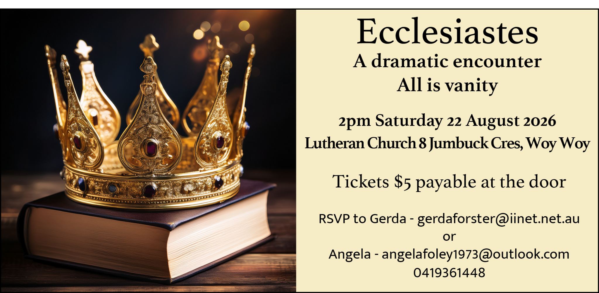 Ecclesiastes flyer